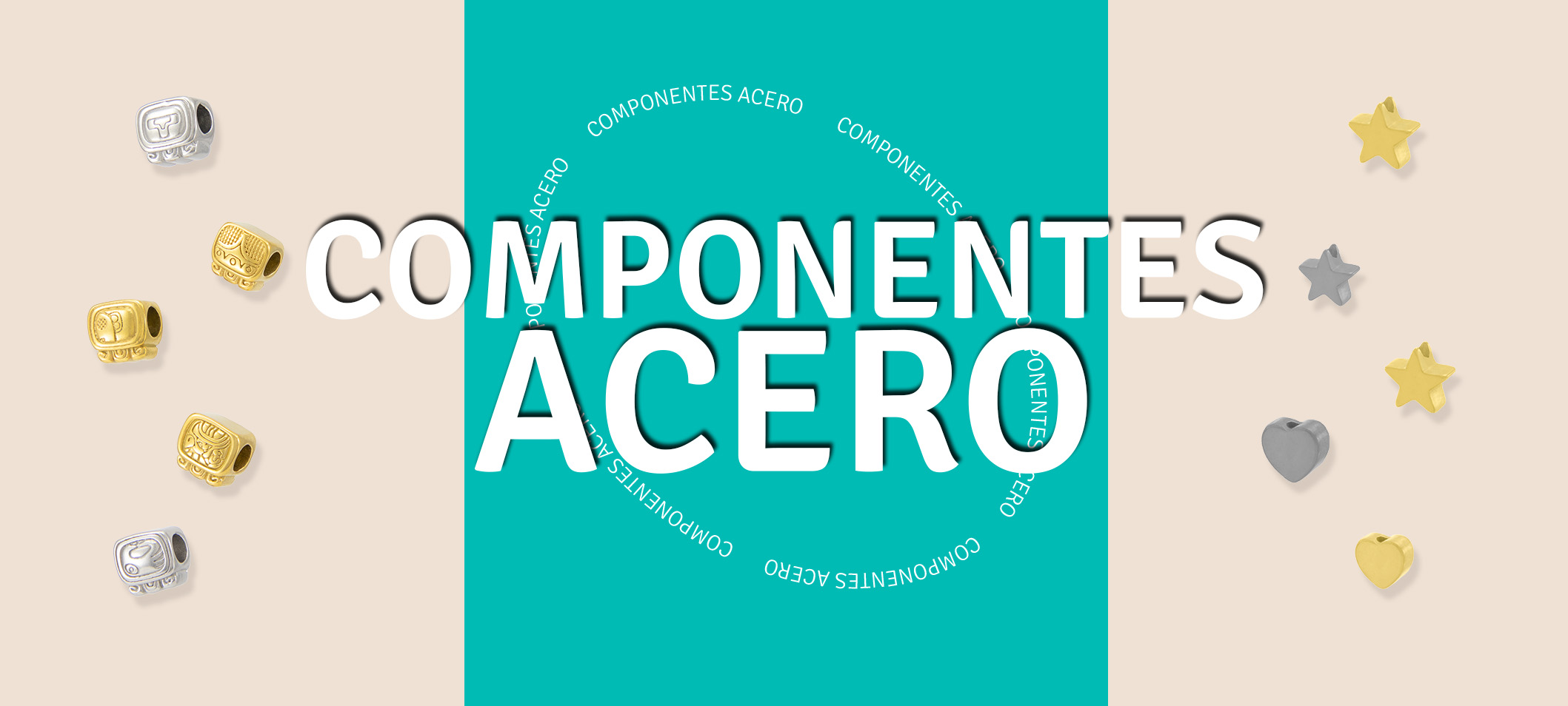 Hilo de Fimo de Símbolo de Amor y Paz para Hacer Accesorios